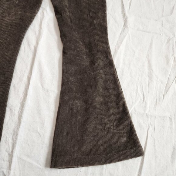 Aerie Groove-On Rib Velour Flare Pant - XS Short - Picture 11 of 13